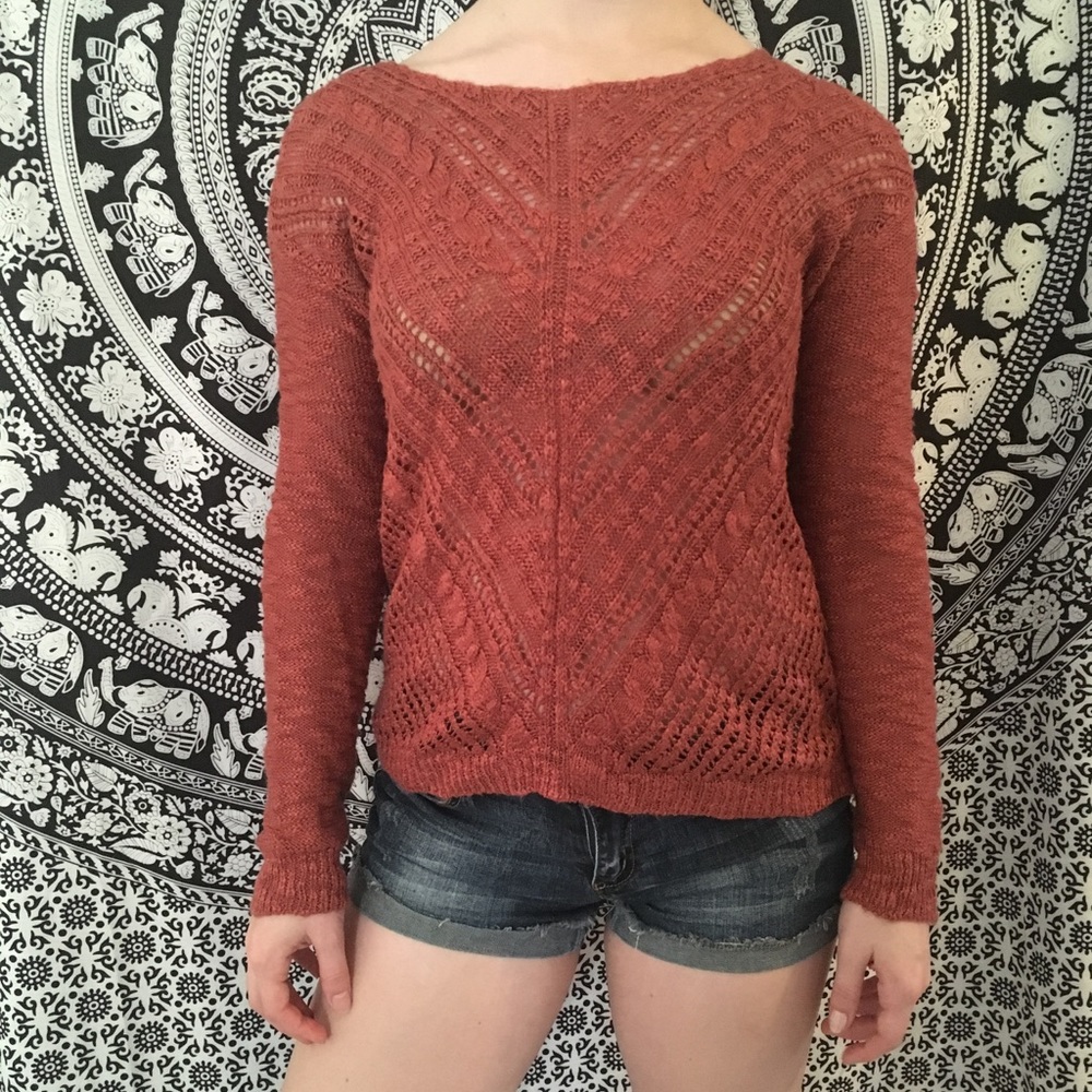 Burnt Orange Sweater